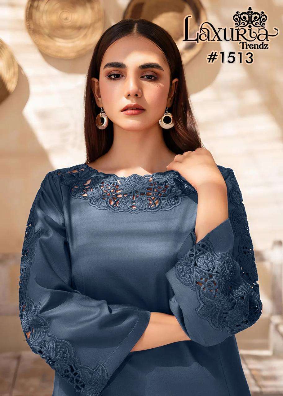 D No 1513 by Laxuria Trendz Kurti collection manufacturers surat 