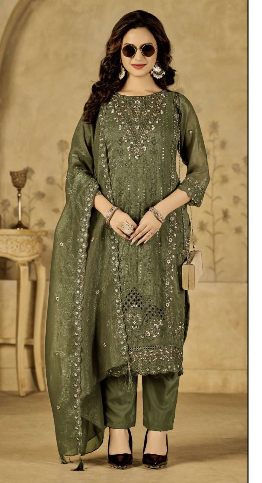 D NO B 221 A TO D by  BILQIS suit collection manufacturers surat 