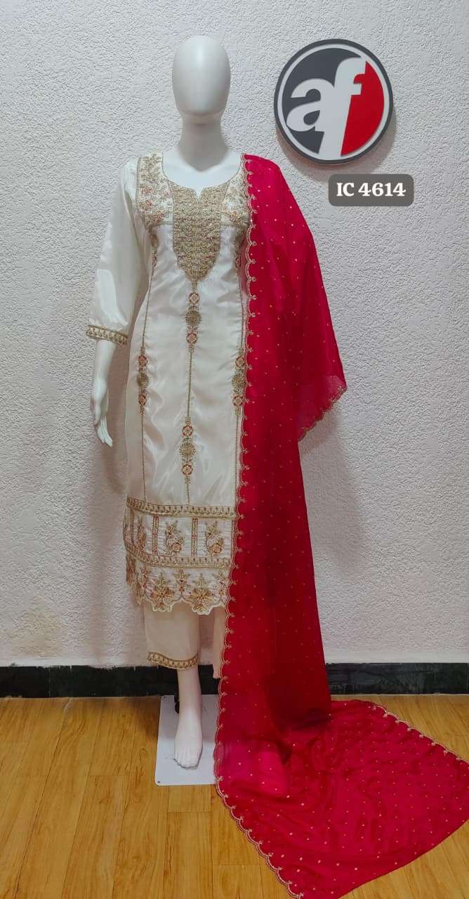 D NO IC 4614 by Anju fabric kurti collection manufacturers surat 