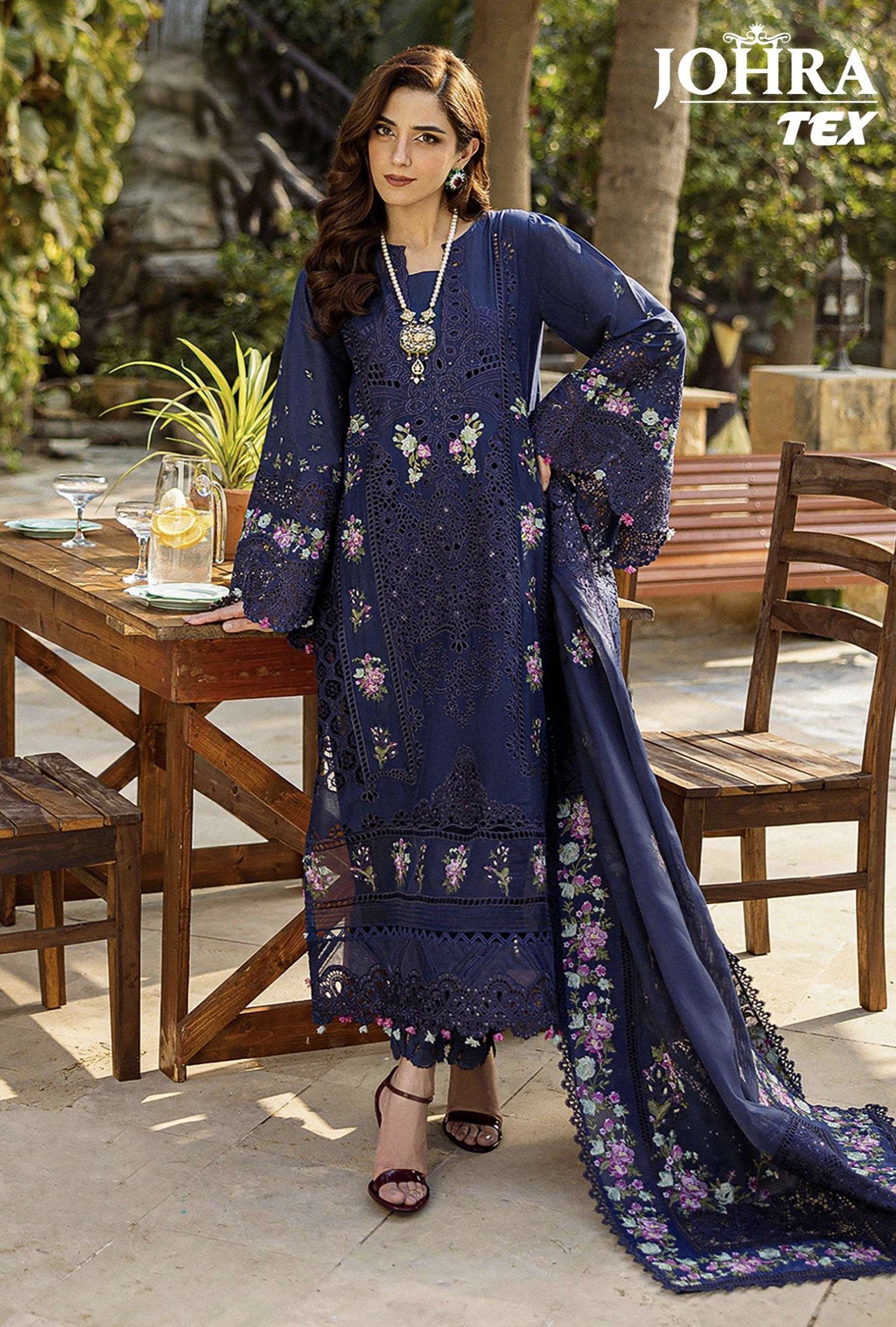 D NO JT 183 B by JOHRA TEX suit collection manufacturers surat 