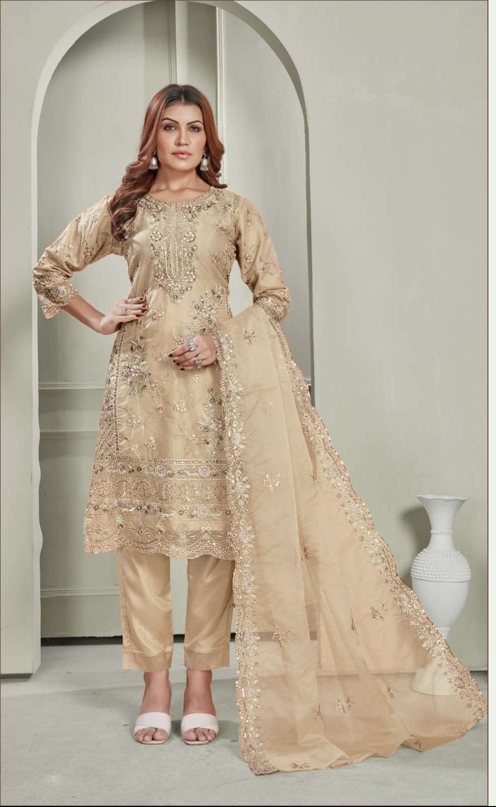 DESIGN NUMBER 33 by Sadabahar suit collection manufacturers surat 
