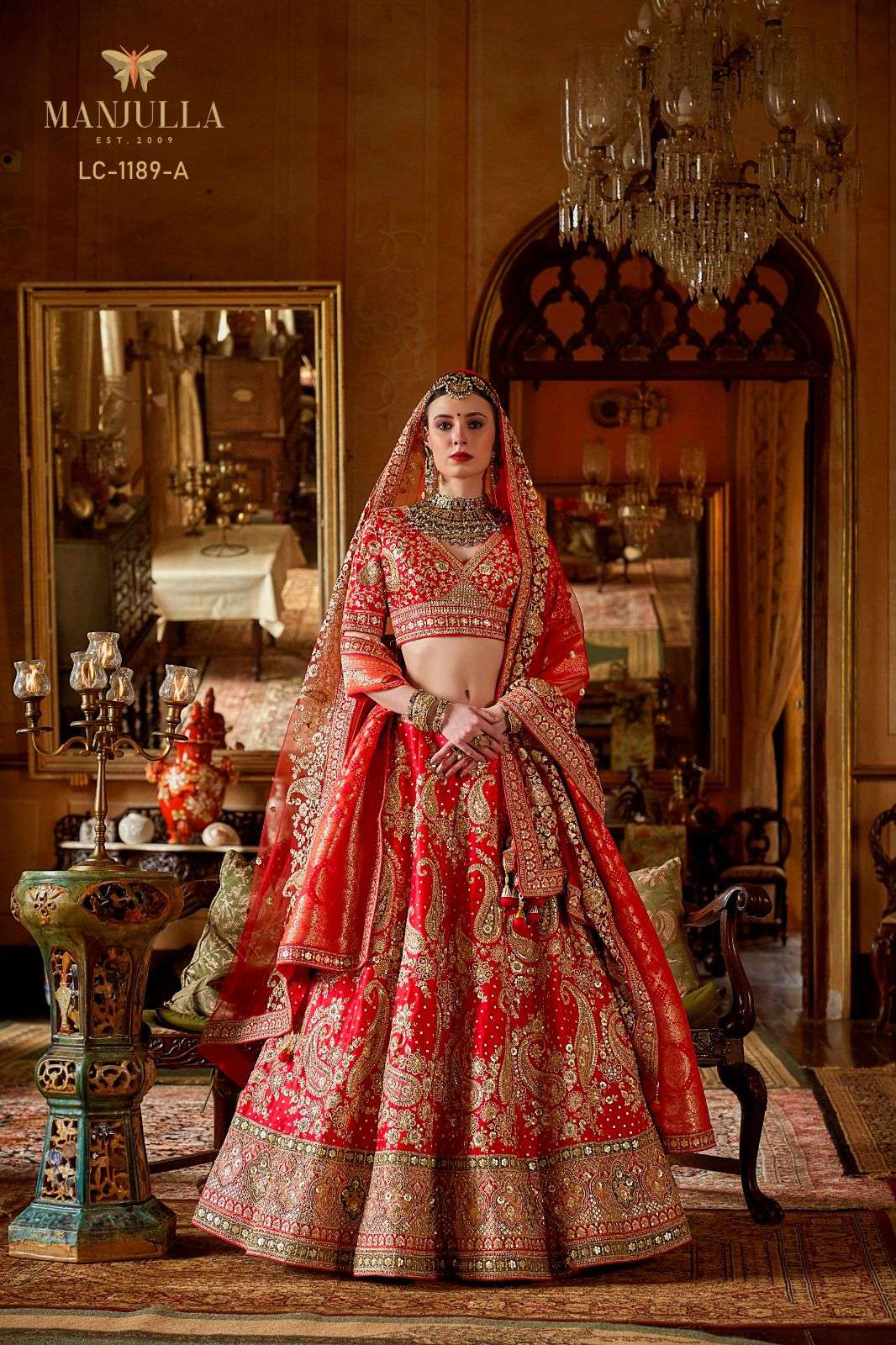 Dulhan by Manjulla Fashion Lehenga Choli collection manufacturers surat 