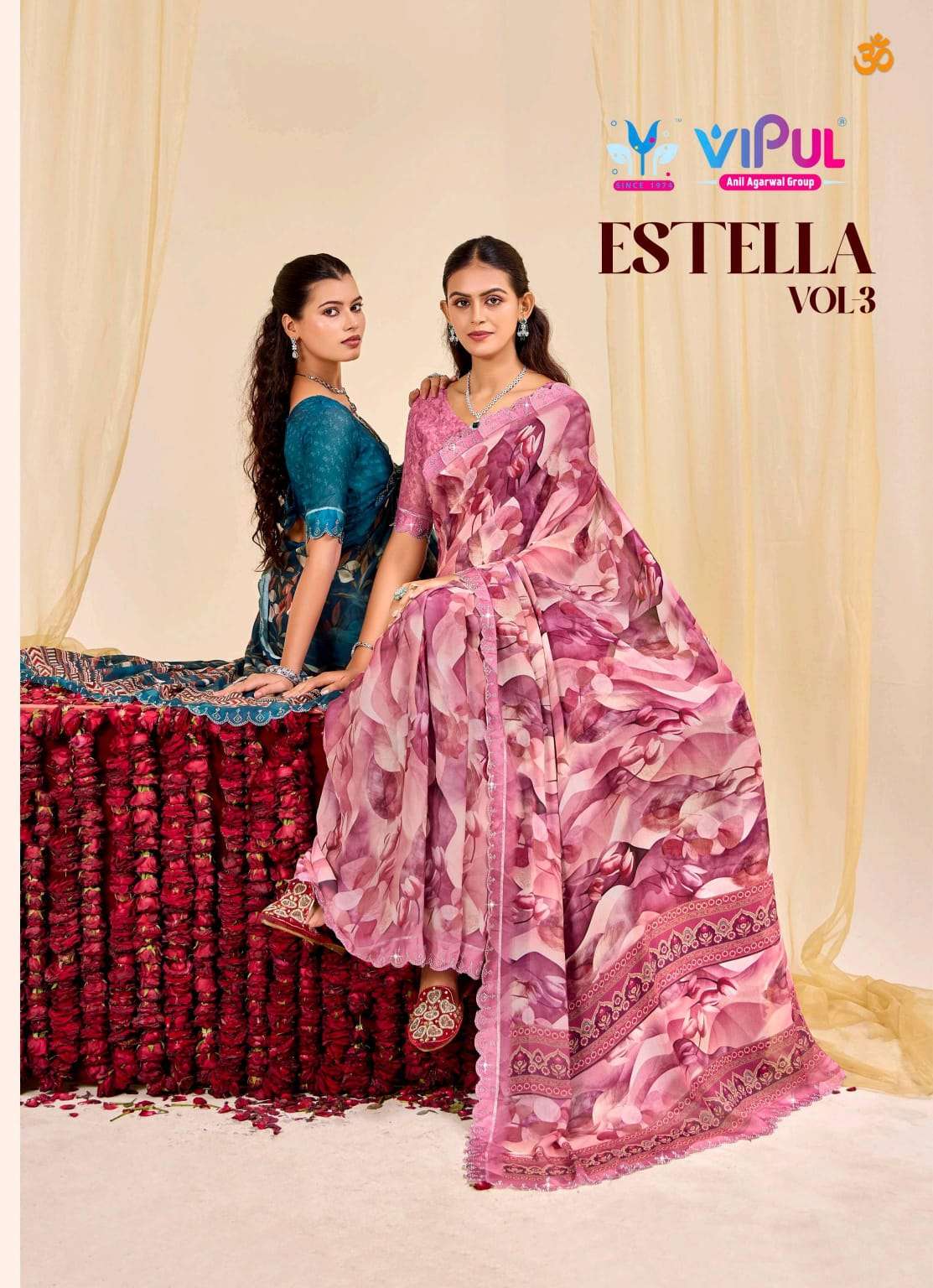 Estella vol 02 by Vipul saree Collection manufacturer surat