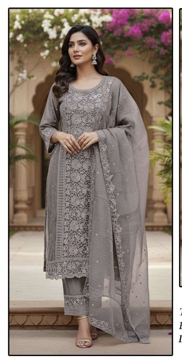 HF 480 A To D by Hoor Tex Suit collection manufacturers surat 