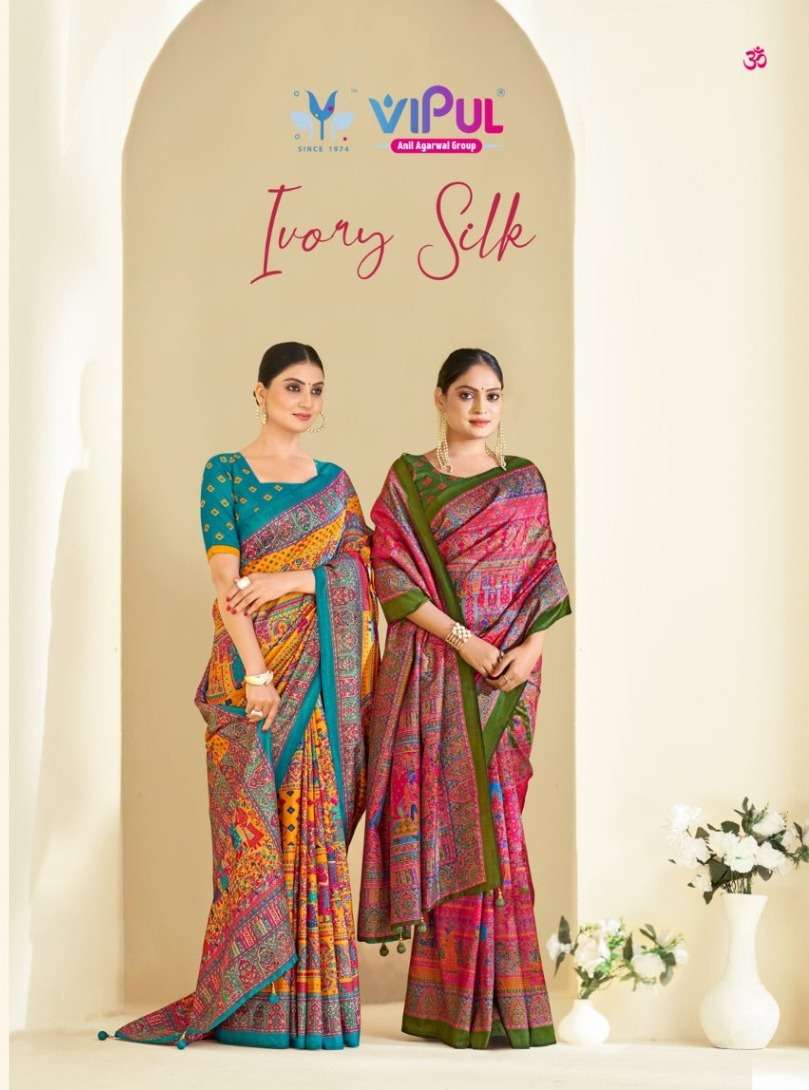 IVORY 920C by vipul saree  Collection manufacturers surat 