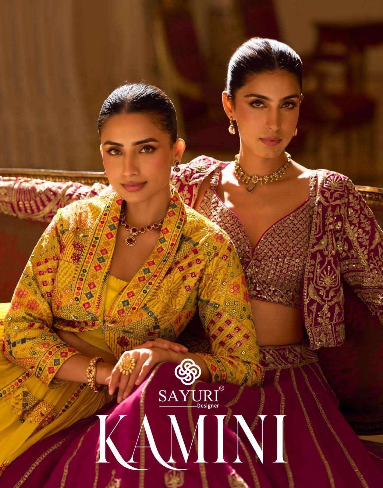 KAMINI 1 by SAYURI DESIGNER Lehenga collection manufacturers surat 