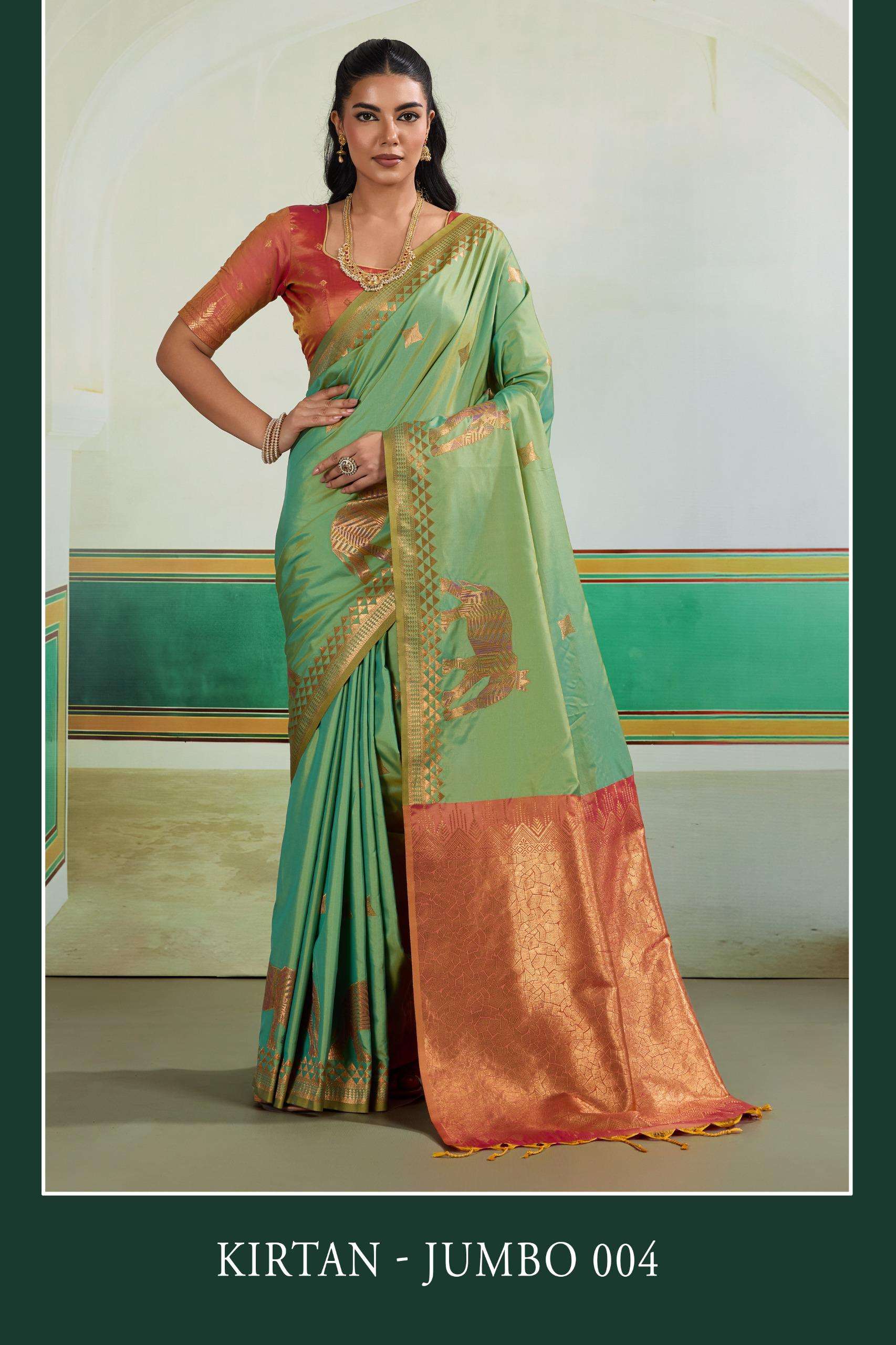 KIRTAN JUMBO by RAJTEX saree Collection manufacturer surat 