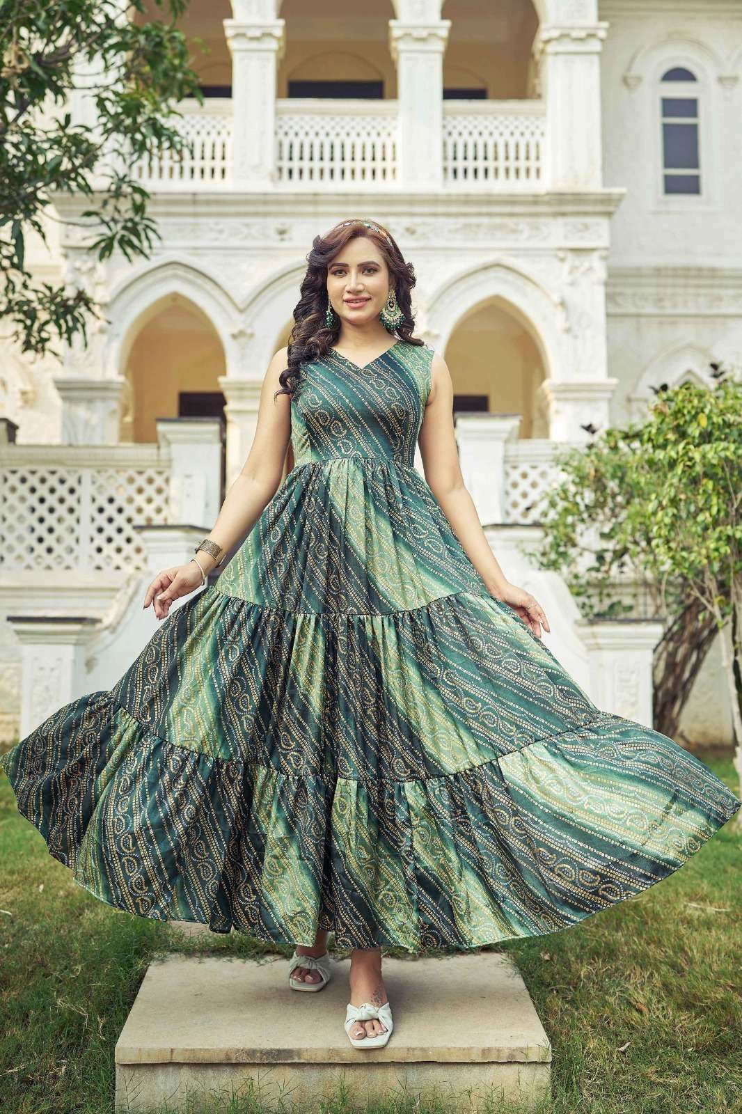 MANIMALA SERIES CT 438 TO CT 441 By CHANSI TRENDZ gown collection manufacturers surat 