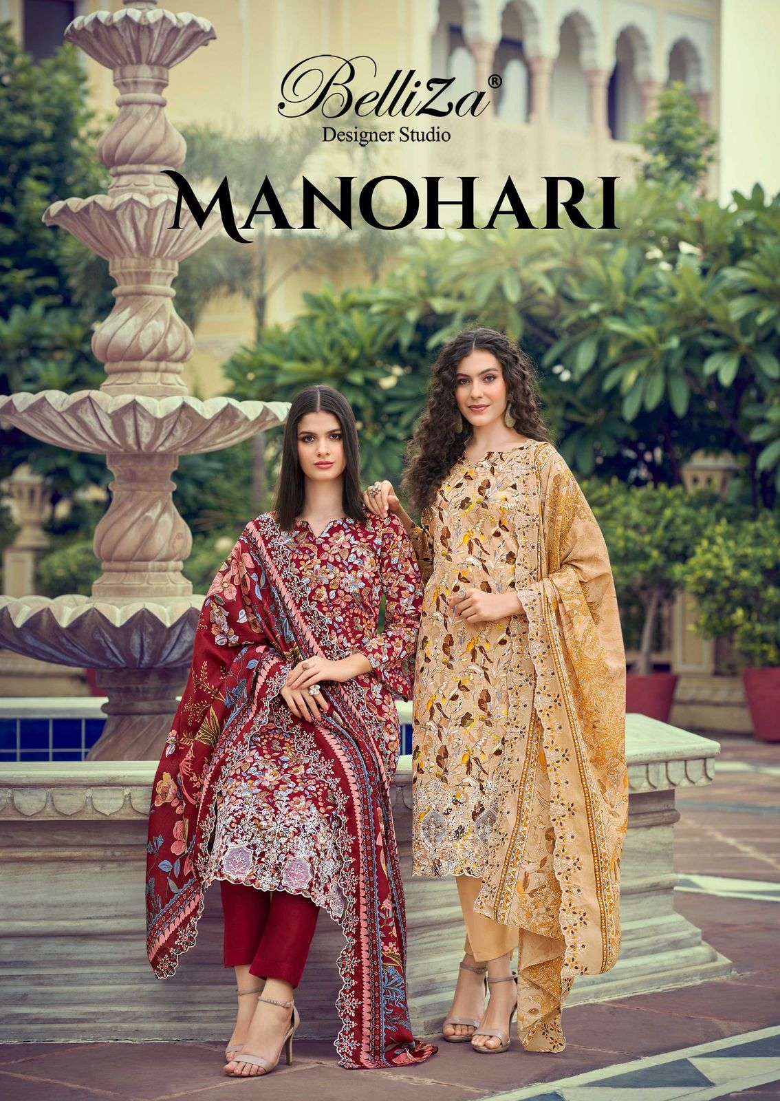 MANOHARI by BelliZa DesigNer StuDio suit collection manufacturers surat