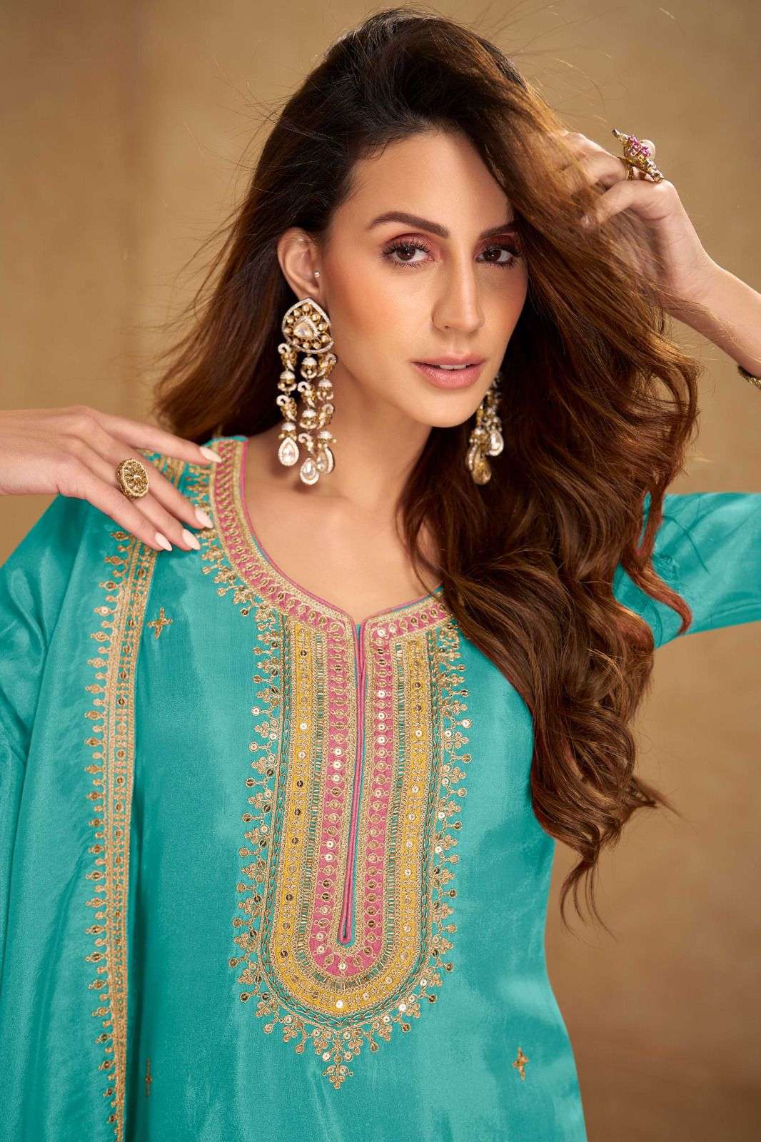 NUSRAT by Gulkayra Designer suit collection manufacturers surat 