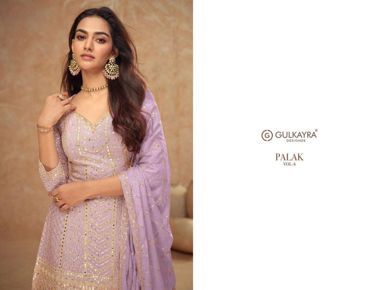 Palak Vol 4 by Gulkayra Designer suit collection manufacturers surat 