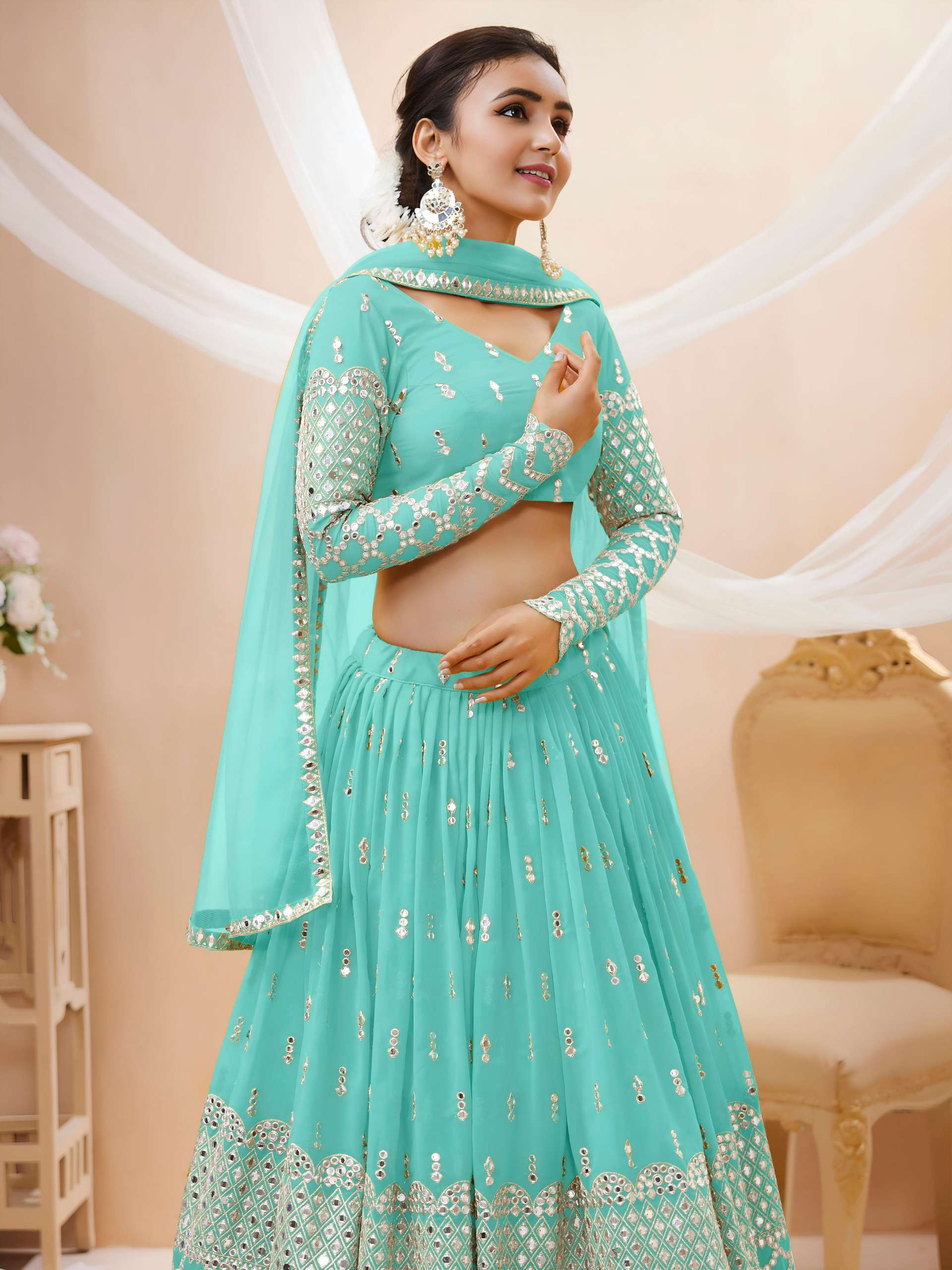 Product Code 309 Lehenga collection manufacturers surat