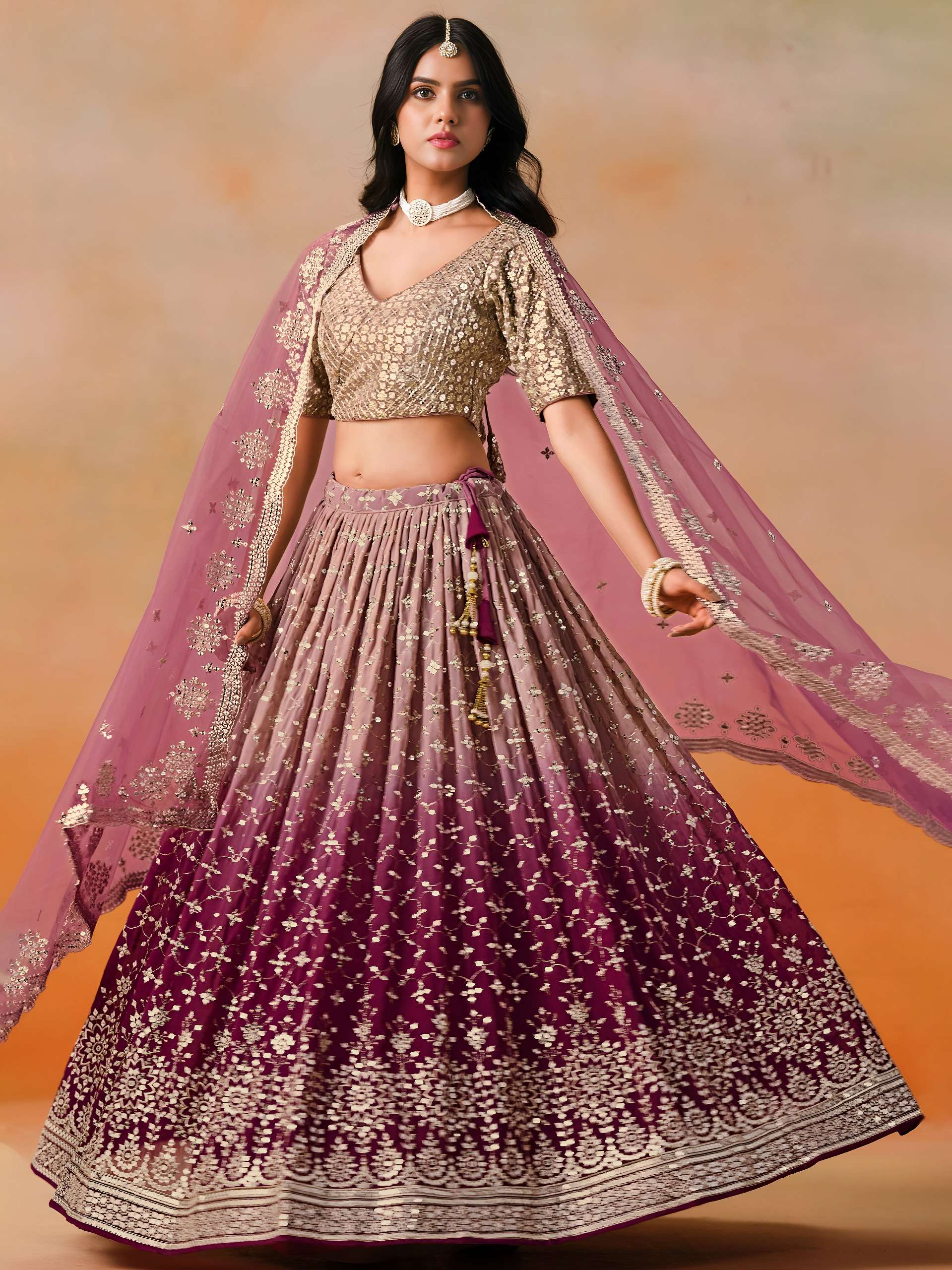 Product Code 7086 Maroon  Lehenga choli collection manufacturers surat