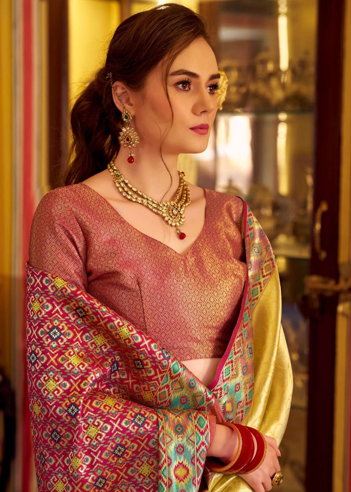 RAJESWARI SILK by RAJPATH Fabric saree Collection manufacturer surat 