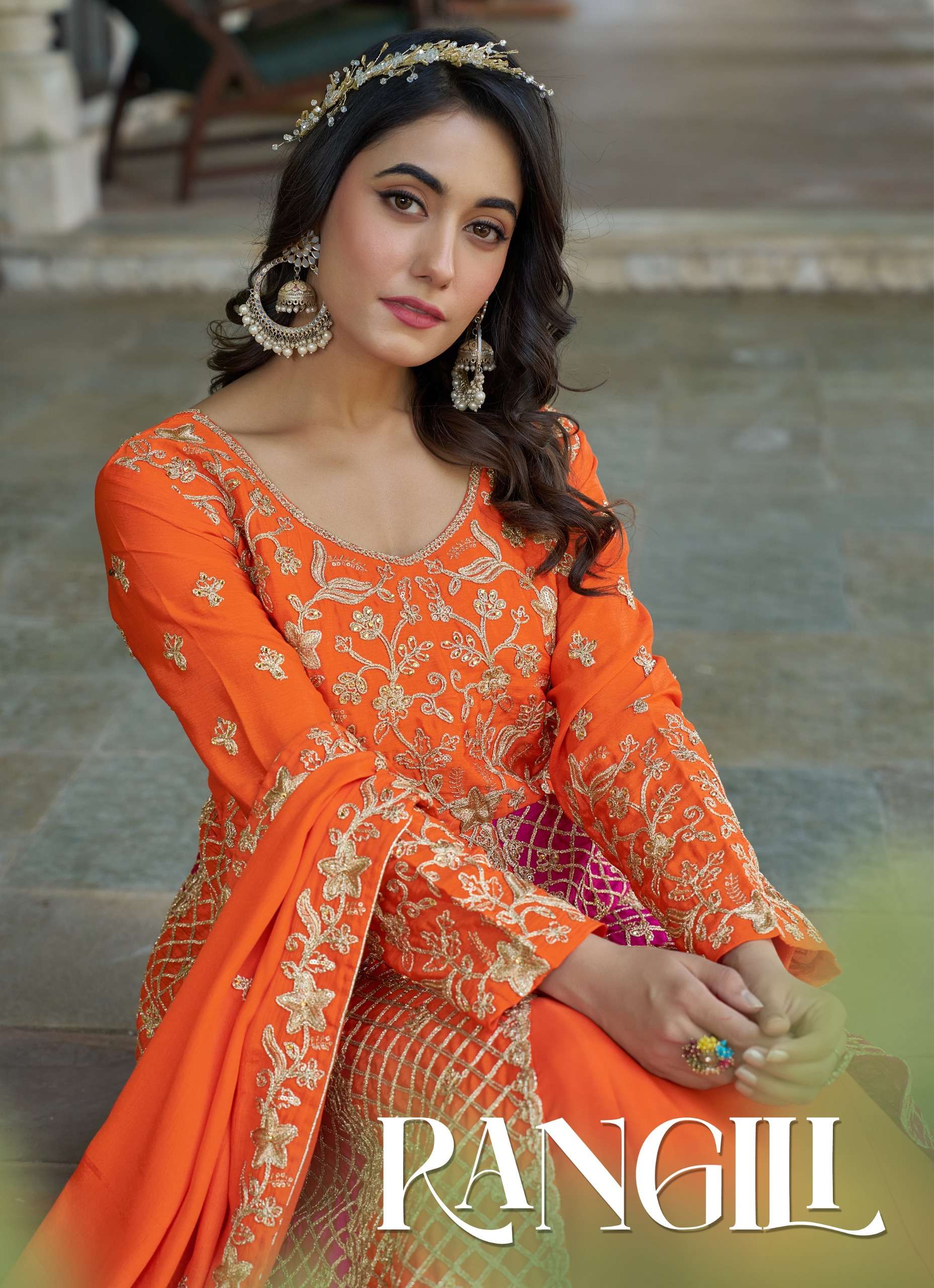 RANGILI by SENHORA gown collection manufacturers surat 