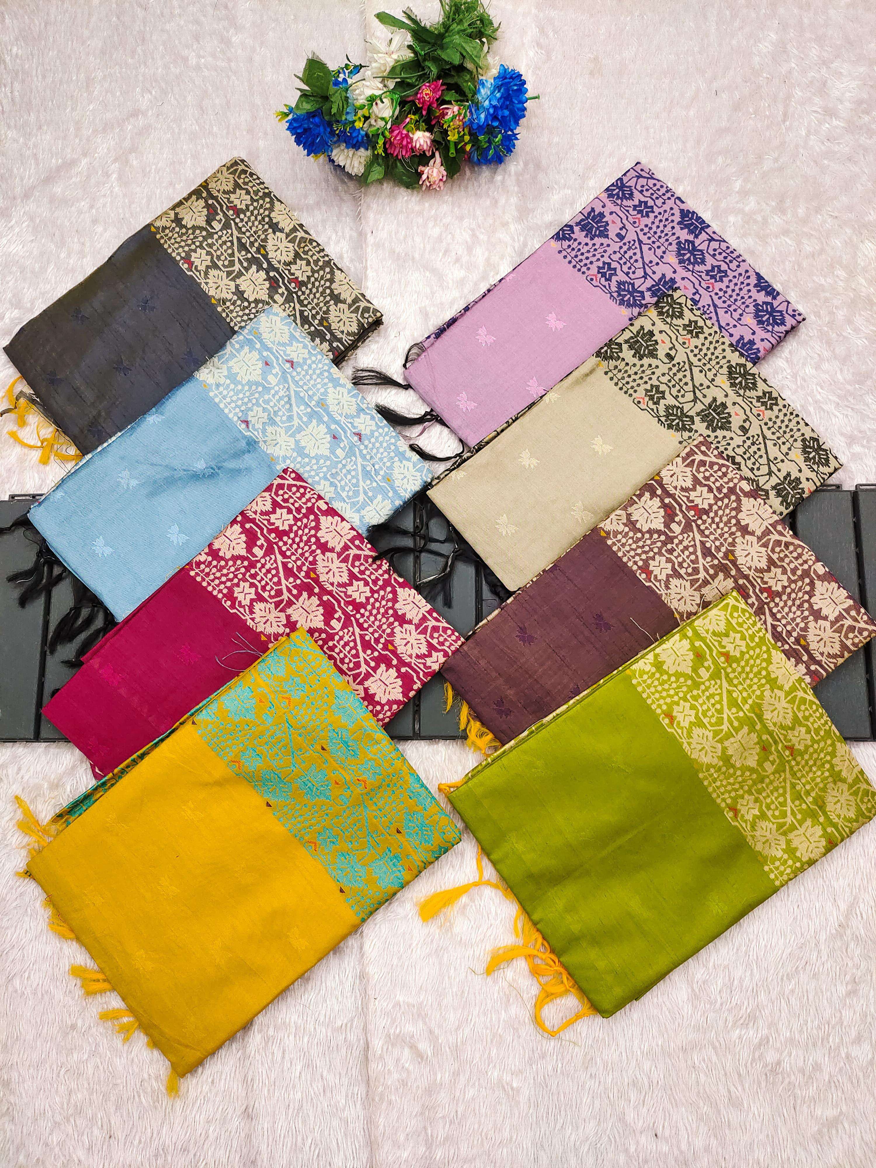 RAW SILK 105 – Banglori Handloom Elegance