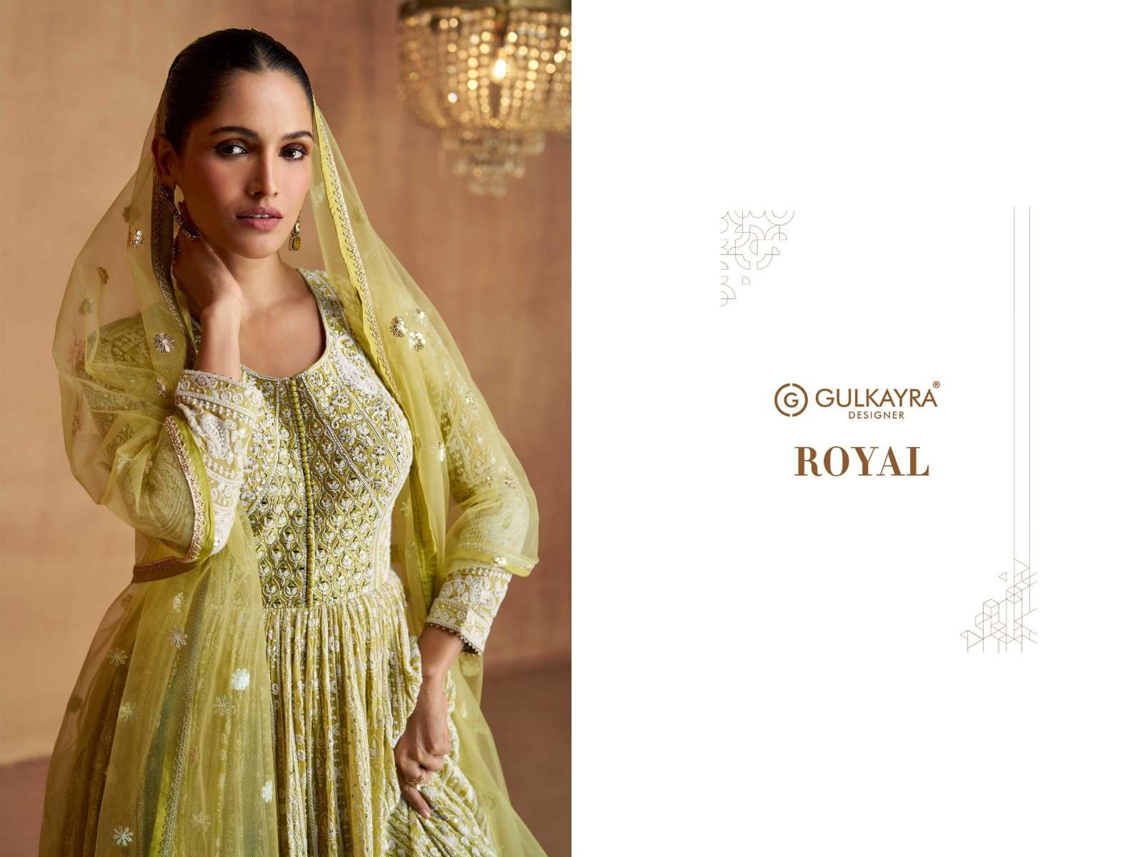 ROYAL by Gulkayra Designer gown collection manufacturers surat 