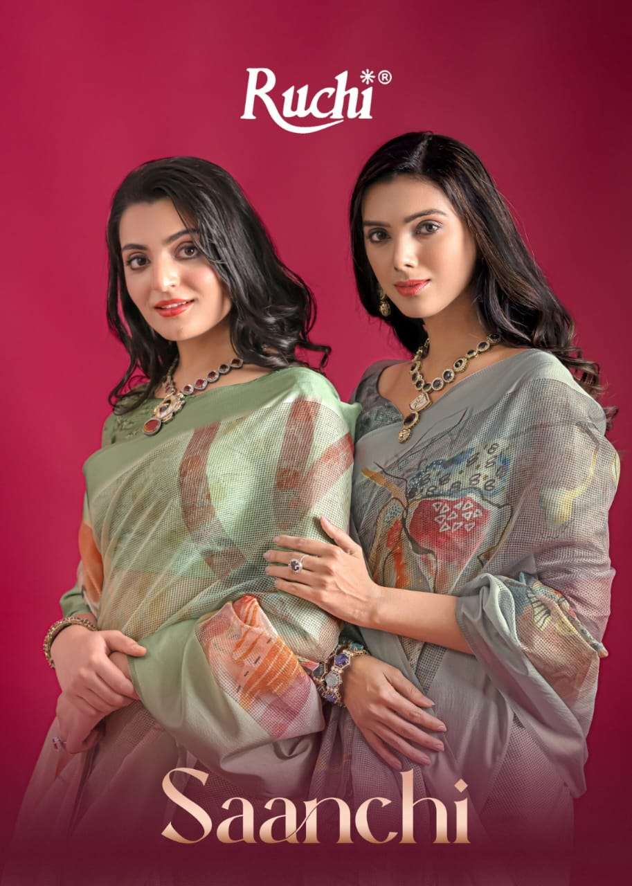 SAANCHI SERIES 33201 TO 33206 By RUCHI saree Collection manufacturer surat 