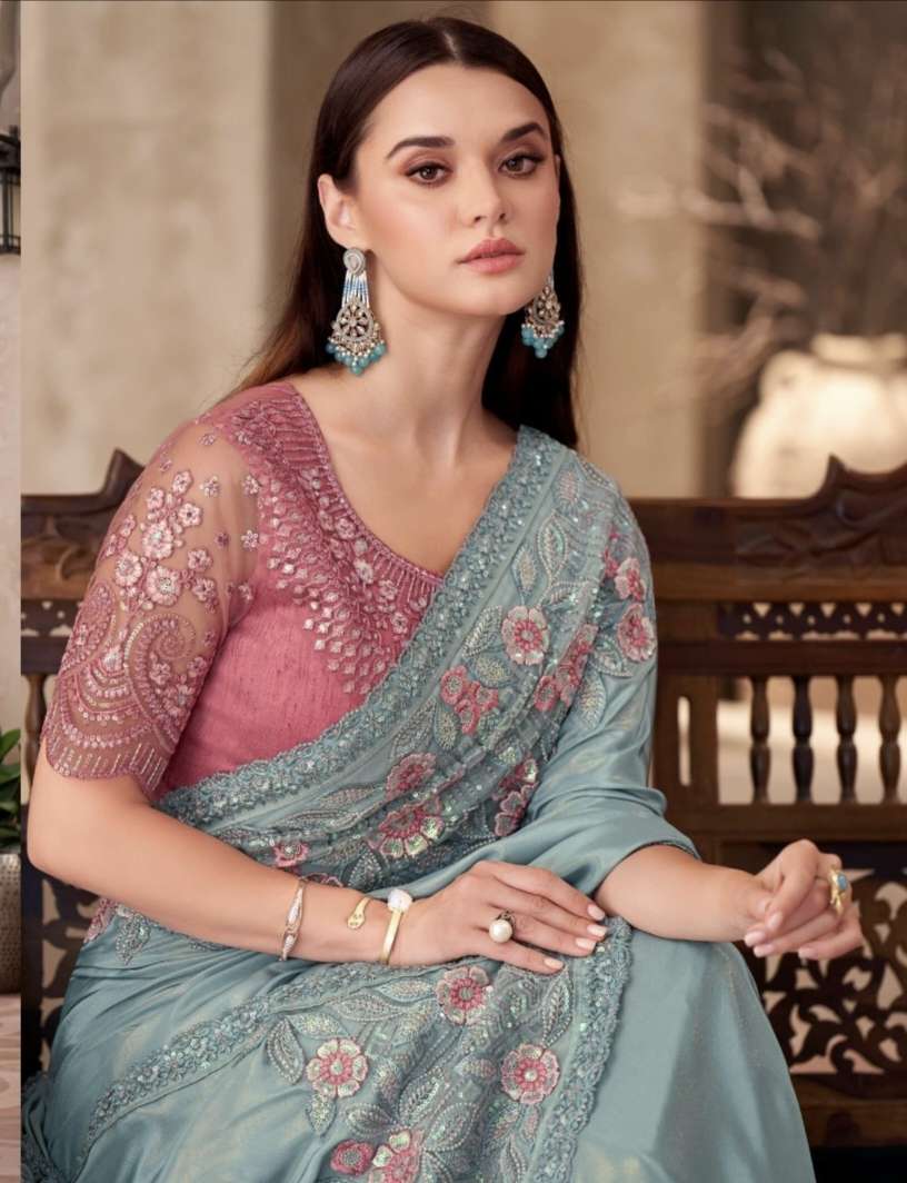 SANDALWOOD VOL 16 A SERIES 1501 TO 1518 By TFH saree Collection manufacturer surat 