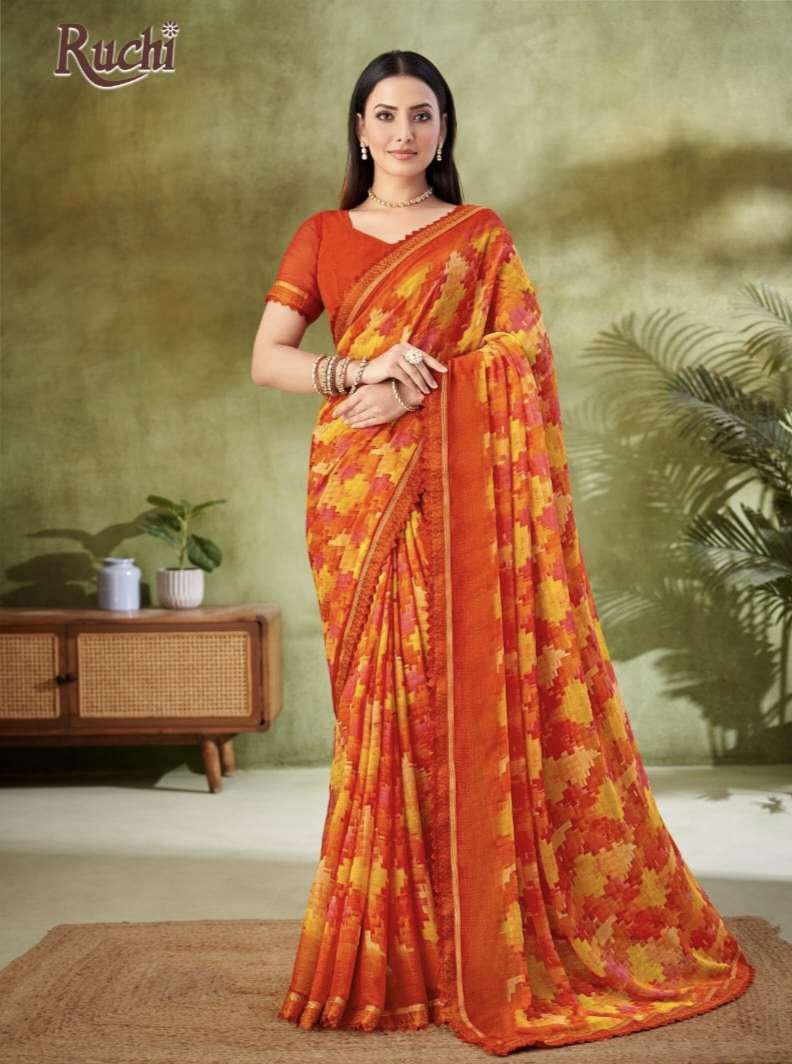 SAVERA VOL 11  ERIES 41101A TO 41106B By RUCHI saree Collection manufacturer surat 