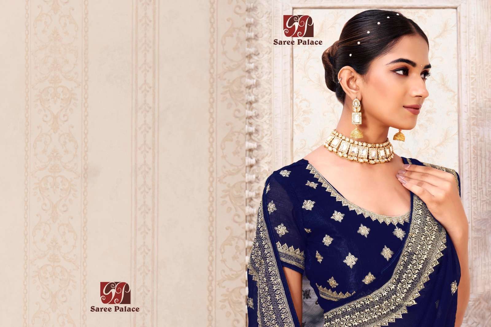 SERIES 1001A TO 1005 By SAREE PALACE saree Collection manufacturer surat 