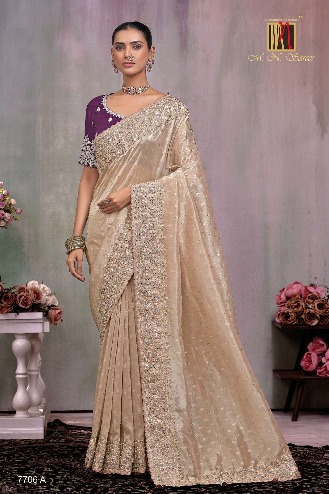 Shahi Poshak Vol 2 by M N Saree Collection manufacturer surat 