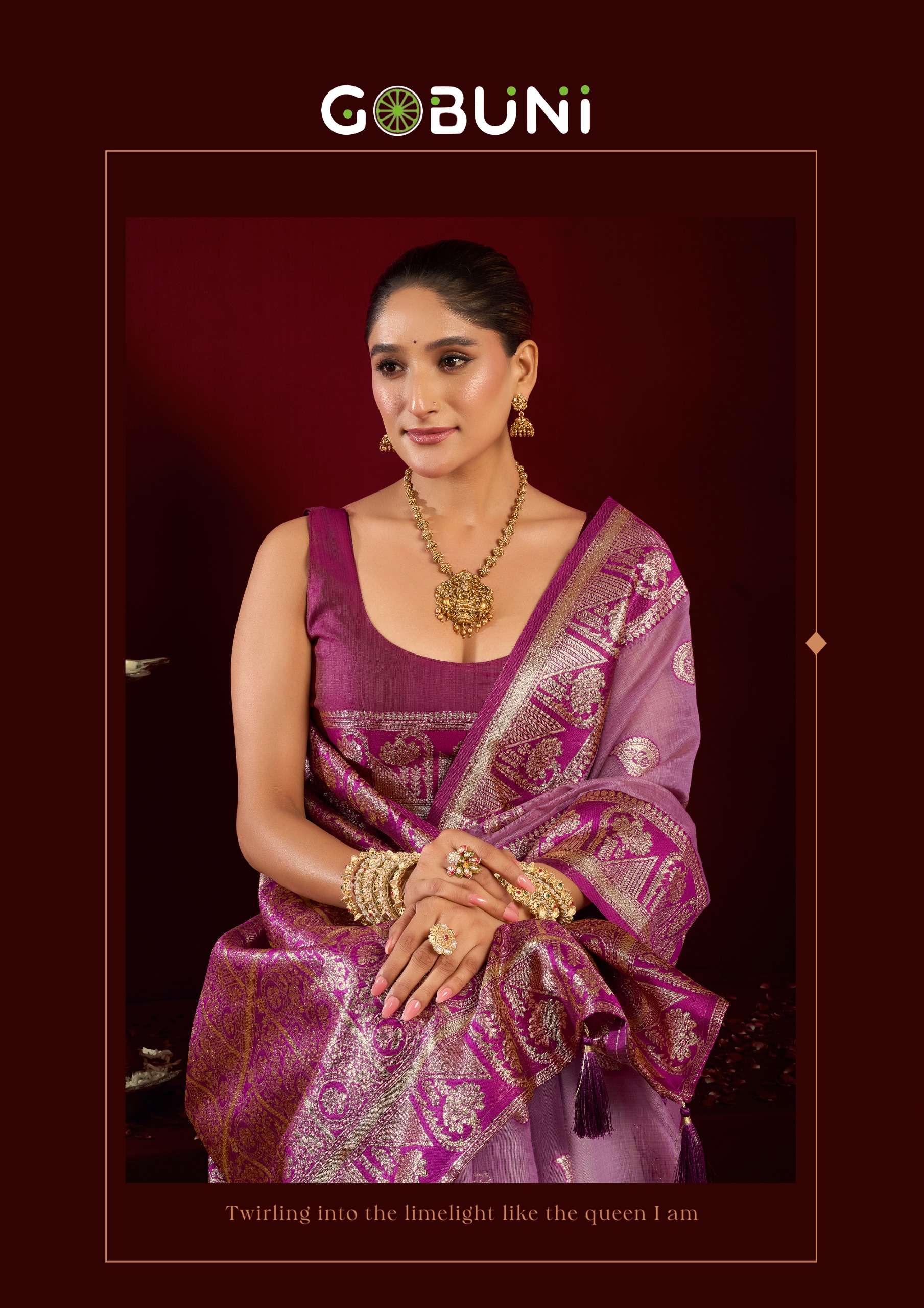 Shivika Series 2501 To 2506 Gobuni saree Collection manufacturer surat 