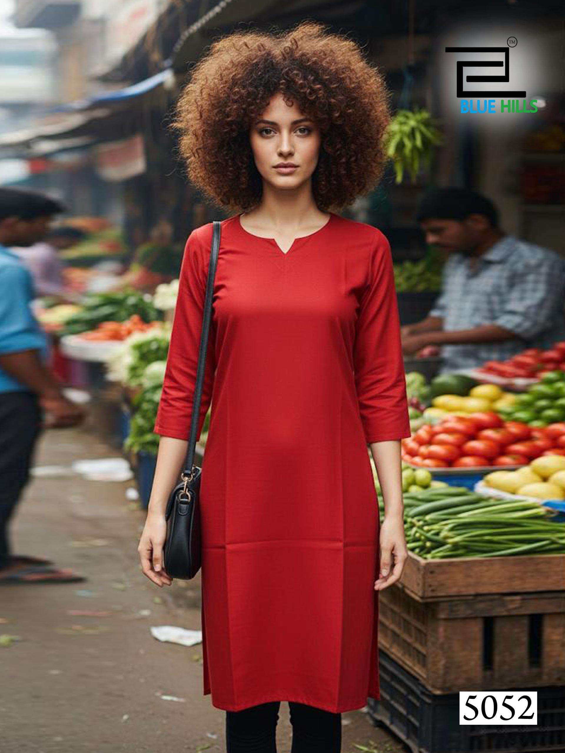SOLITAIRE by Blue Hills Kurti collection manufacturers surat 