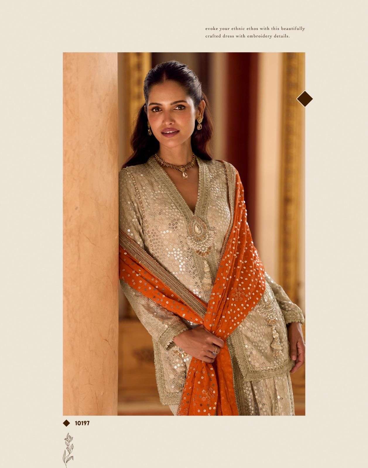 SWAROSKI by SAYURI DESIGNER suit collection manufacturers surat 