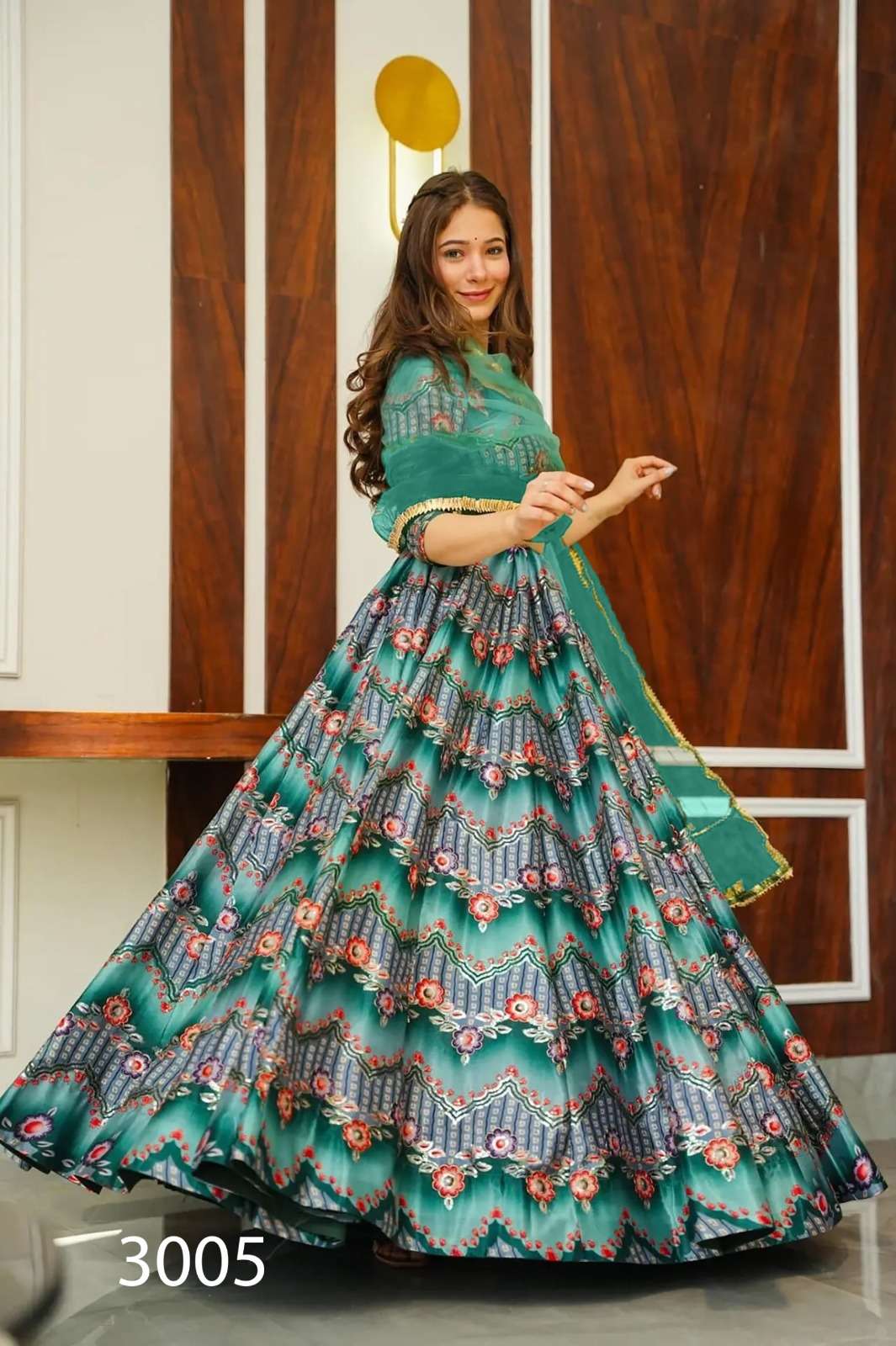 VALLARI VOL 03 SERIES 3001 TO 3005 By LUCAYA Lehenga choli collection manufacturers surat 