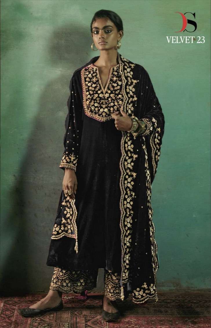 VELVET 23 DESIGN NO 32213 by DEEPSY SUIT Collection manufacturers surat 