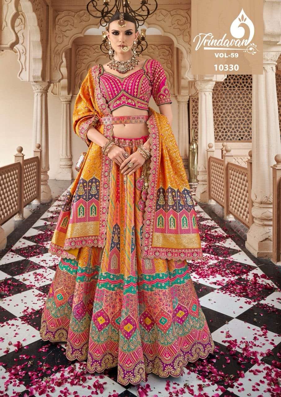 VRINDAVAN by ROYAL VRINDAVAN by ROYAL lehenga choli collection manufacturers surat  choli collection...