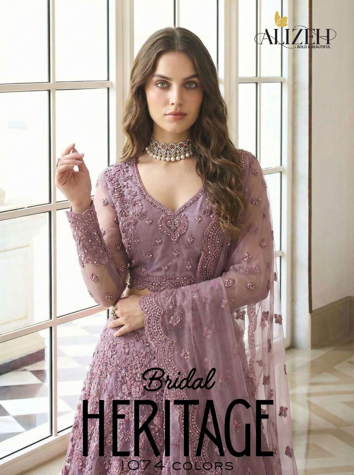 1074 by ALIZEH Lehenga choli collection manufacturers surat 