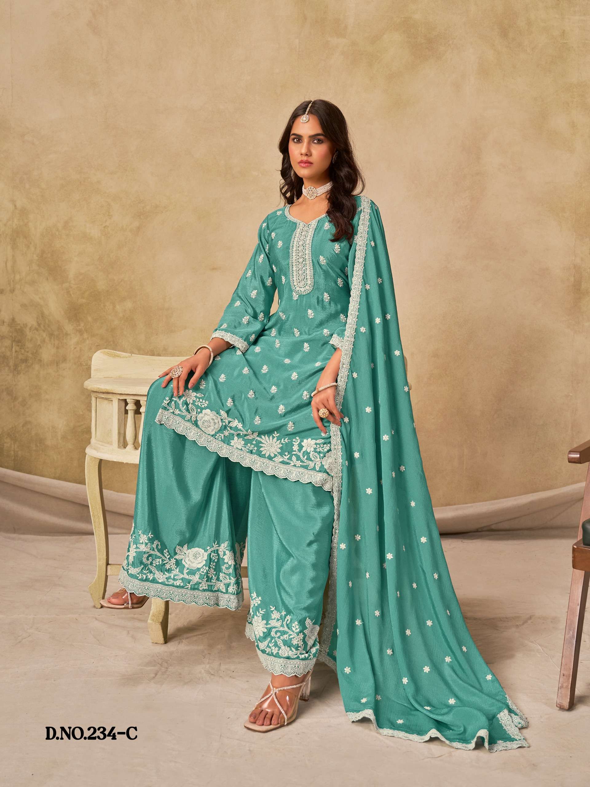 AANAYA VOL 235A by Dani creation suit collection manufacturers surat 