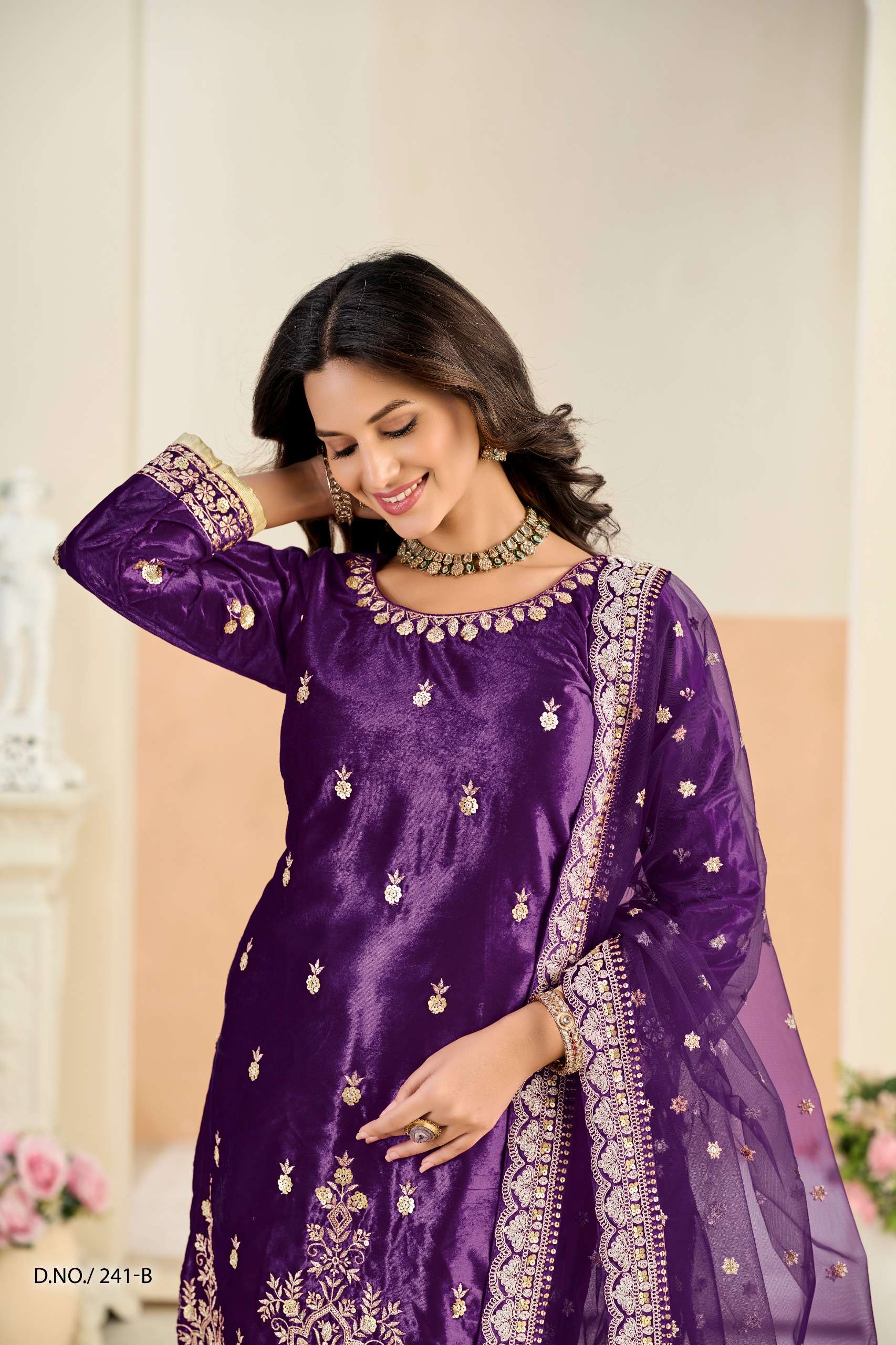 AANAYA VOL 241 by Dani creation suit collection manufacturers surat 