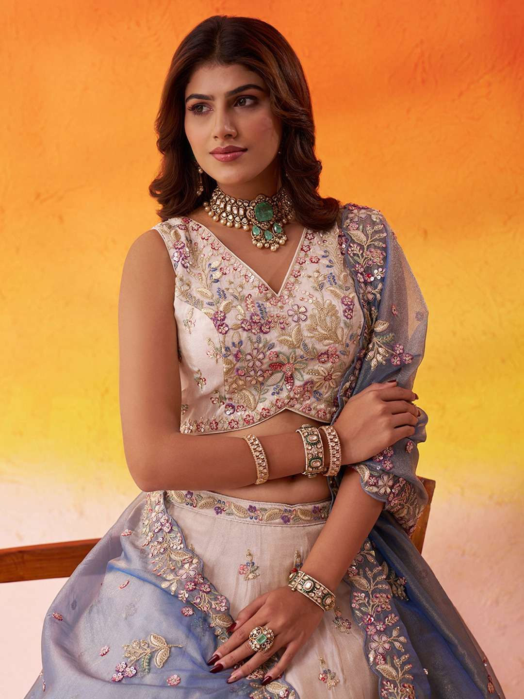 ADORN CRAFT 6195 Lehenga choli collection manufacturers surat 