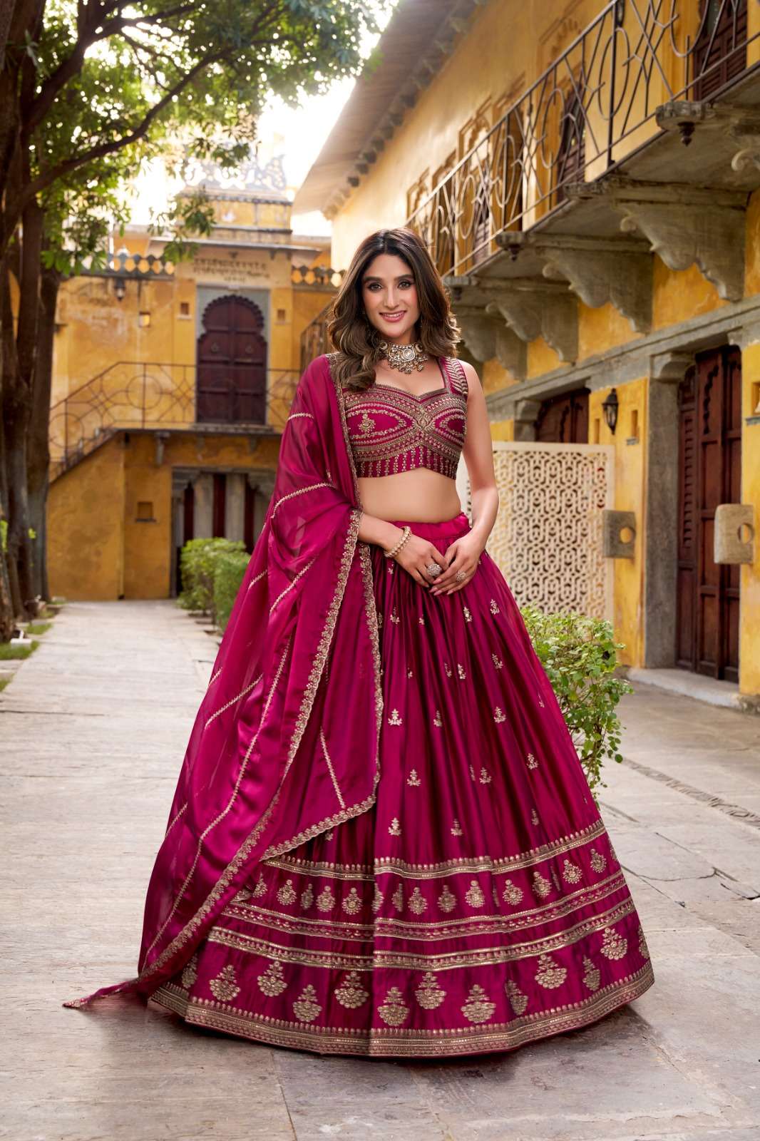 AVERI LNB1474MPK Lehenga choli collection manufacturers surat 