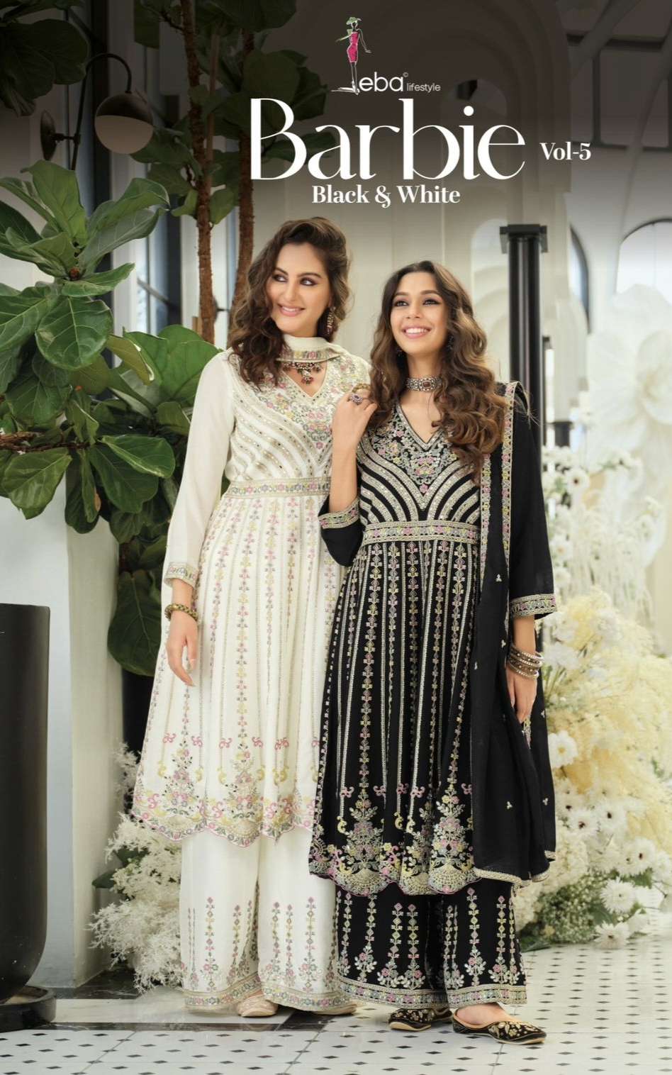 Barbie vol 6 by eba Life style suit collection manufacturers surat 