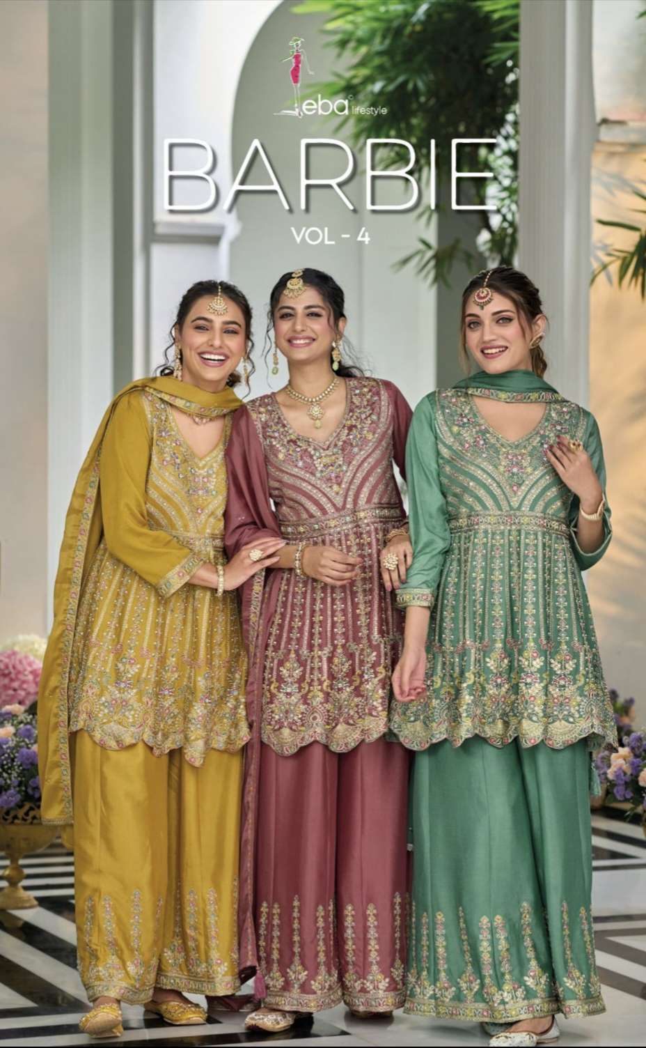 BARBIE VOL 6A by eba Life style suit collection manufacturers surat