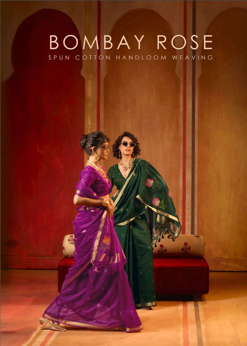 Bombay Rose  Series 001 TO 006 by Rajtex Saree Collection manufacturer surat 