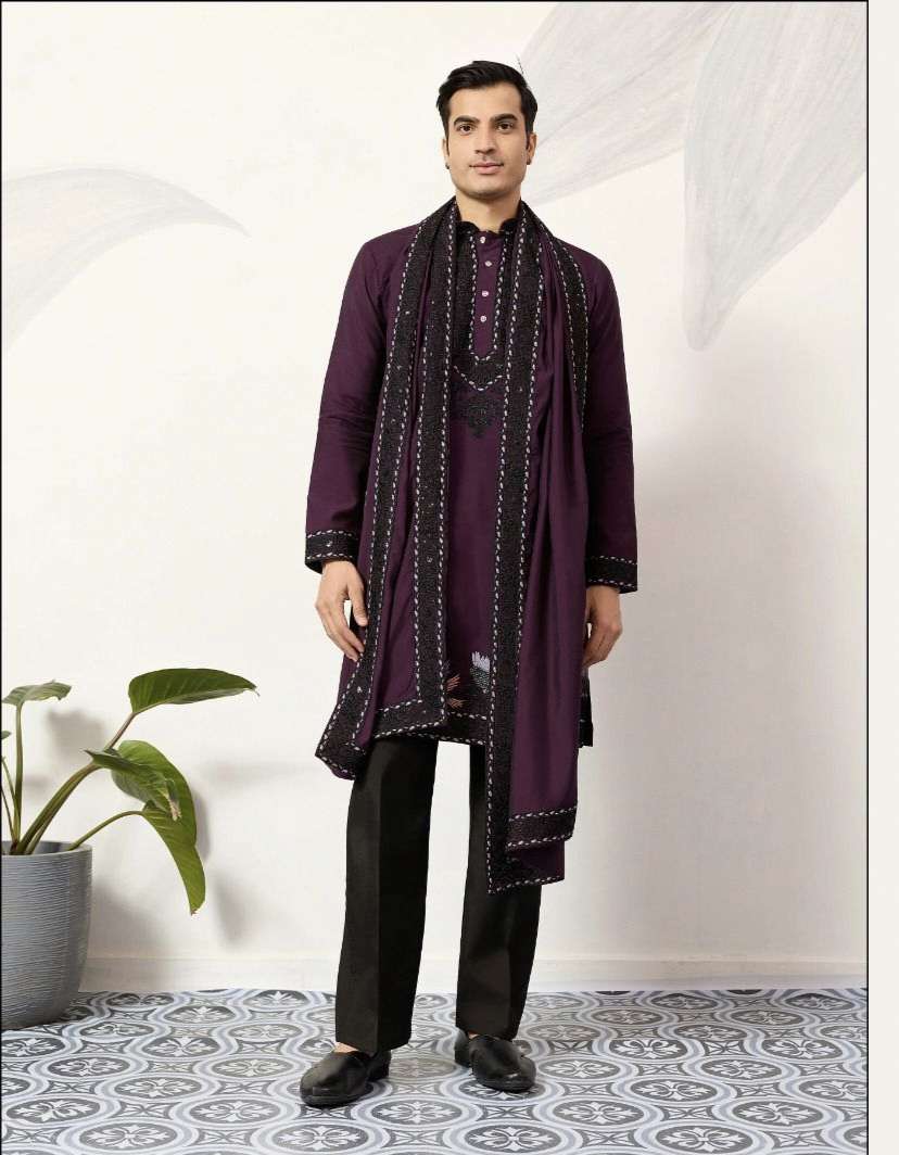 CELEBRATION DRAPE by SHUBHVASTRA Kurta Collection manufacturer surat 