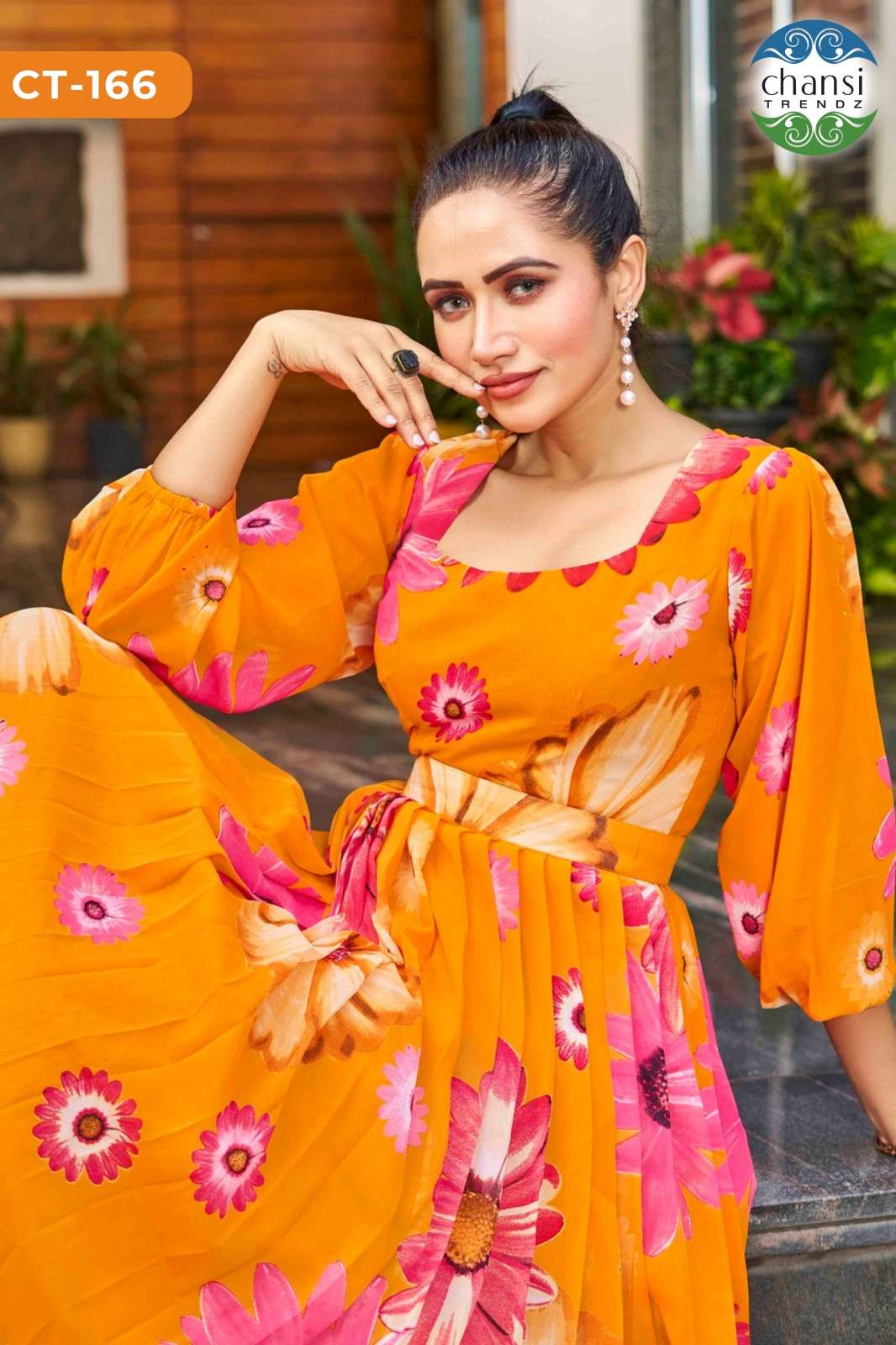 CHAKRIKA by Chansi Trendz gown collection manufacturers surat 