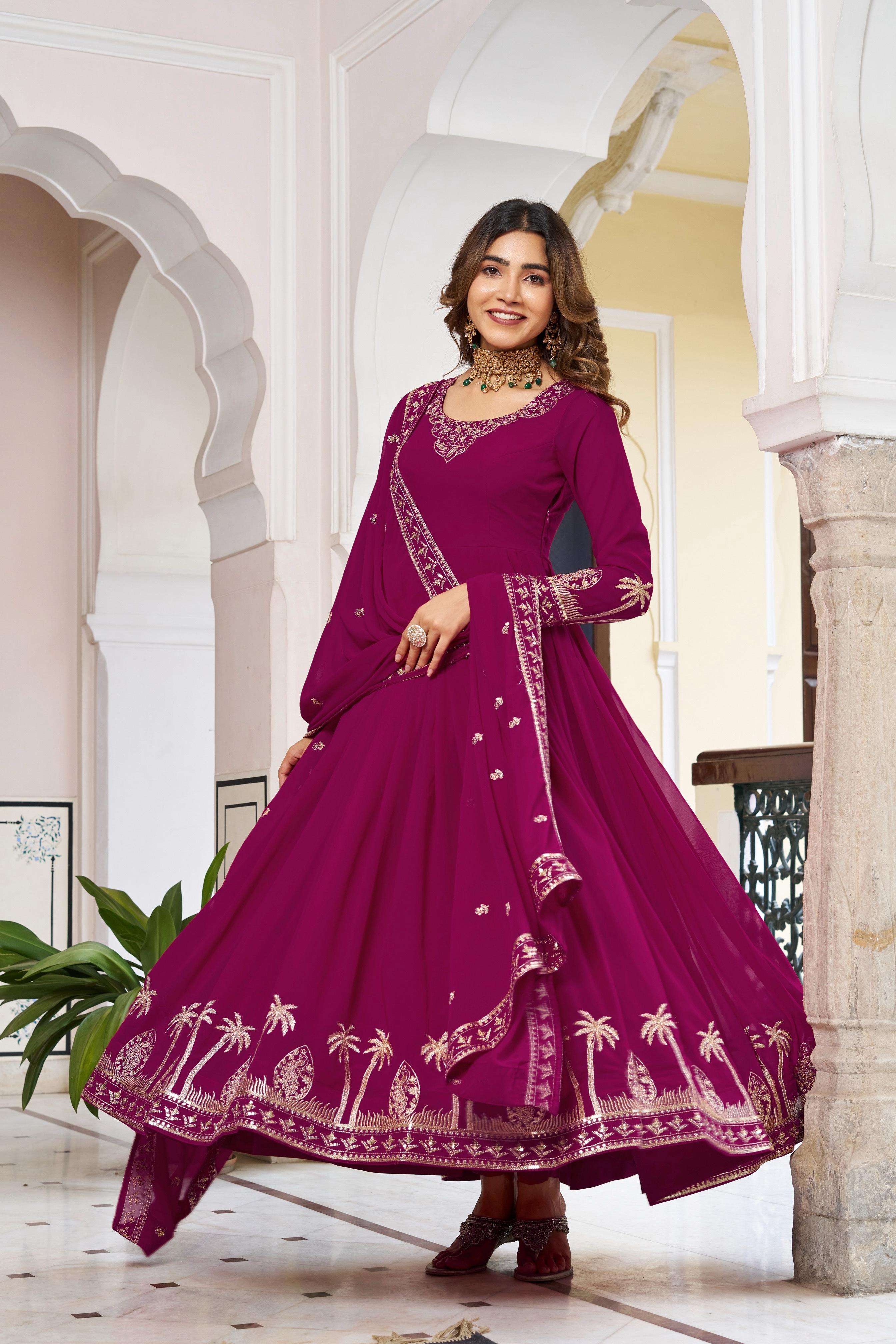 code 3 Gown collection manufacturers surat 