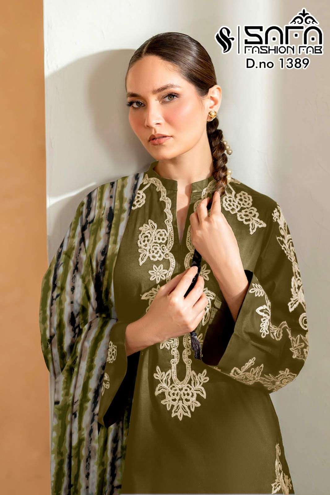 D no 1389 by safa fashion Kurti collection manufacturers surat 