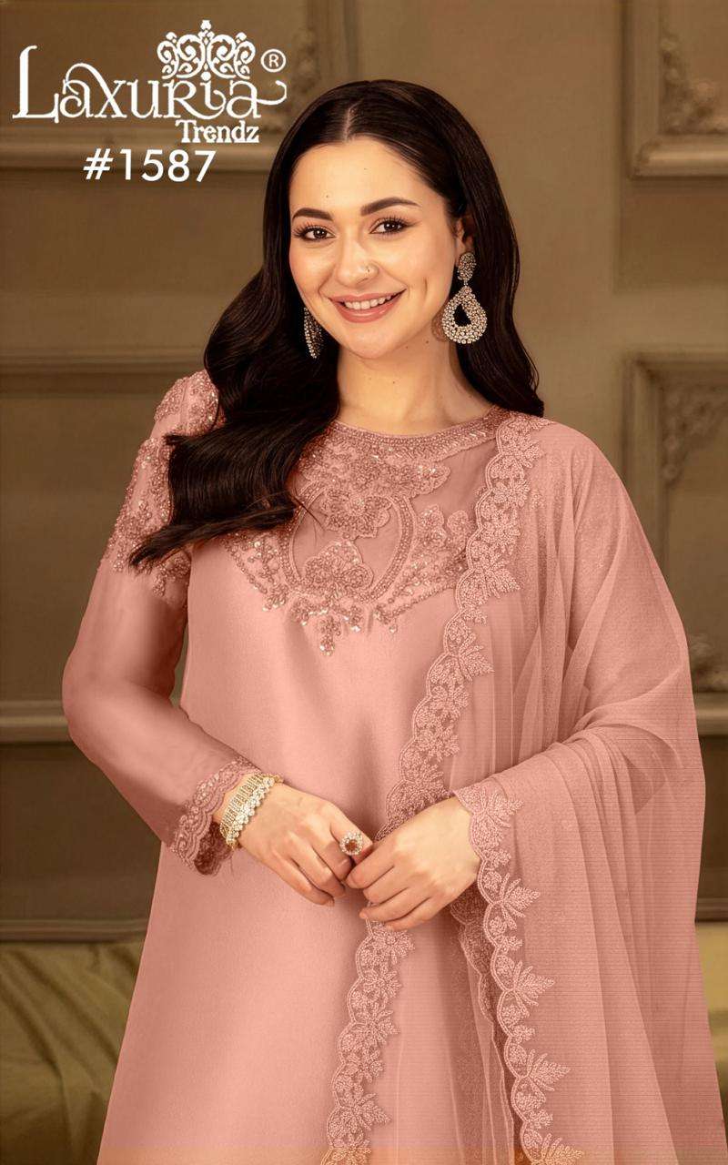 D No 159 by Laxuria Trendz Kurti collection manufacturers surat 