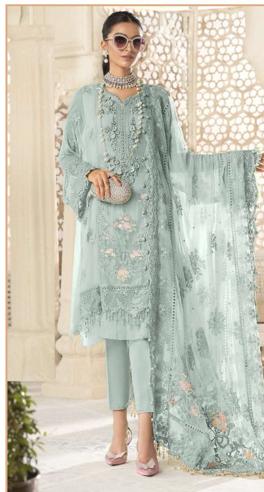 D NO B 25 by BALAJI SUIT collection manufacturers surat 