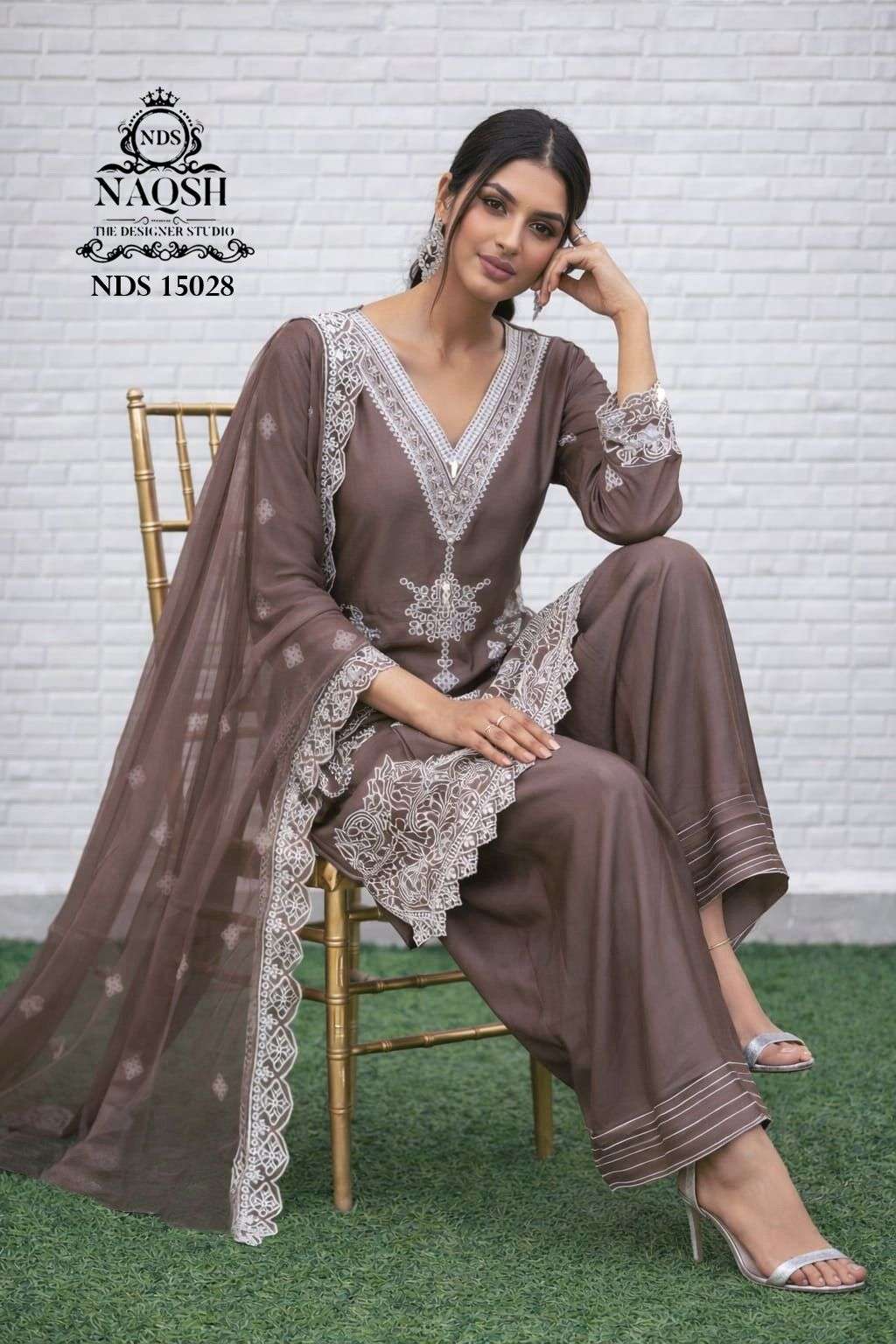 D NO NDS 15028 by NAQSH Kurti collection manufacturers surat 