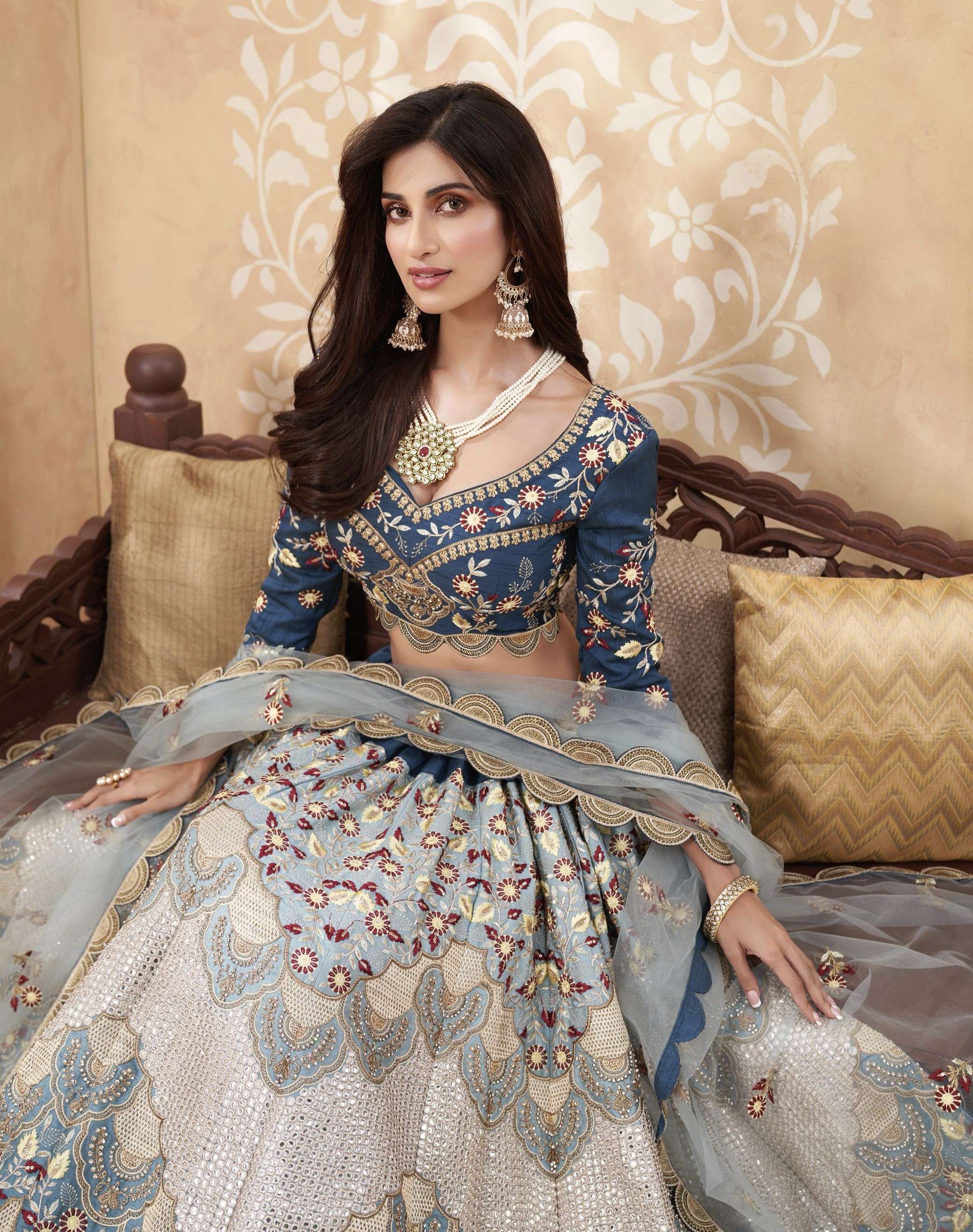 DESIGN 1040 by ALIZEH Lehenga choli collection manufacturers surat 