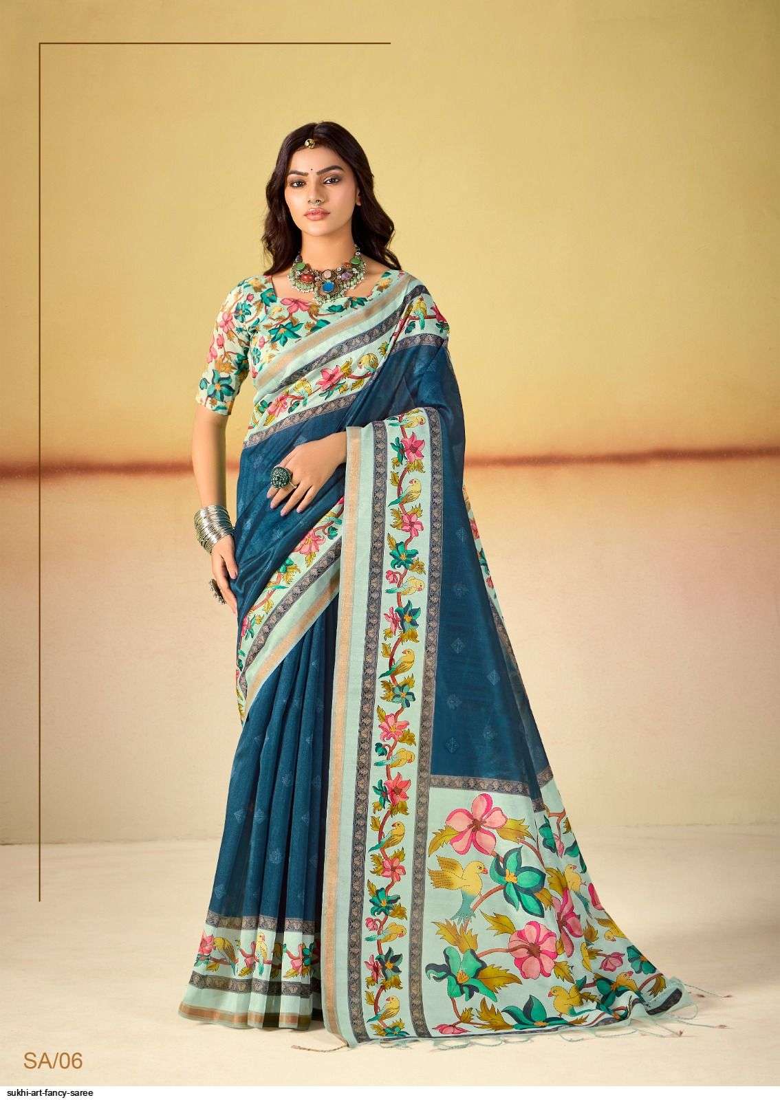Elegant Soft Cotton Tussar Silk Saree Collection