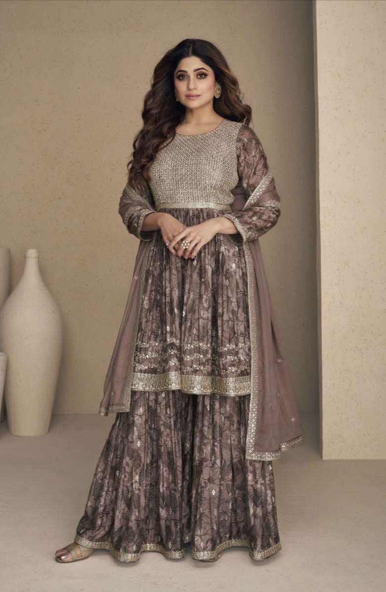 FLOWER X SHAMITA SHETTY by AASHIRWAD CREATION suit collection manufacturers surat 